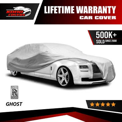 Cubierta de coche Rolls Royce Ghost 4 capas apta para exteriores a prueba de agua lluvia nieve sol polvo Foto 1 de 4