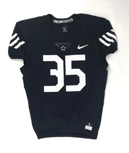 Nike Vapor Pro Hazard #35 Football Jersey Men's Large Black SAMPLE - Picture 1 of 7