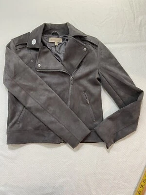Chaqueta Philosophy Moto Republic Clothing imitación cuero talla XS gris Foto 1 de 4
