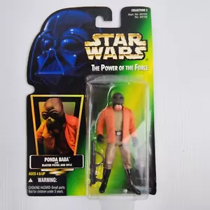 New 1996 Hasbro Star Wars Power of the Force Ponda Baba Walrus Man 3.75" Figure - Picture 1 of 7