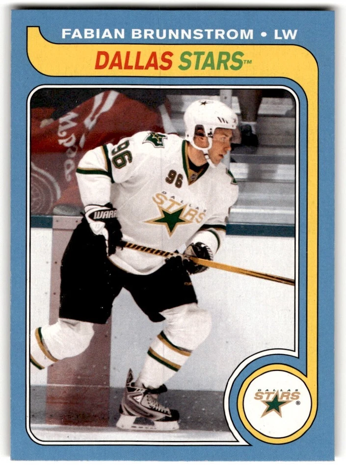 2008-09 O-Pee-Chee '79-80 Retro Fabian Brunnstrom Rookie #761 Dallas Stars - Image 1 of 2