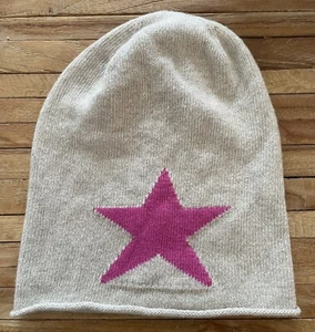 Mütze Kaschmir/Wolle beige/pink Kurt Kölln - Bild 1 von 2