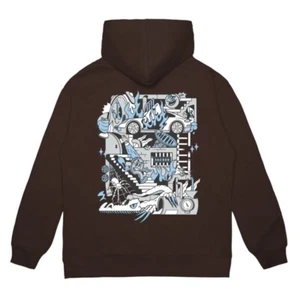 Jacker UNDERGROUND Sudadera con Capucha Marrón T.: XL - Imagen 1 de 2