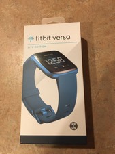 Fitbit Versa Lite Fitness Activity Tracker Wrist Band - Blue