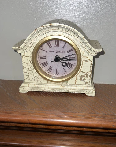 Vintage Howard Miller Small Resin Quartz Clock Cover