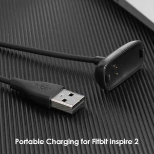 30cm Smart Watch USB Charging Cable Power Cord Wire for Fitbit Inspire 2 - Zdjęcie 1 z 7