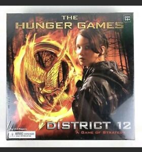 The Hunger Games District 12 Board Game Strategy Factory Sealed 2012 Lions Gate