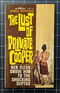 Lust of Private Cooper Gordon 1961 Lancer Vintage Paperback Pulp Fiction GGA - Imagen 1 de 3