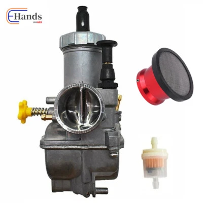 Carburador y filtro de aire 28 mm para Suzuki RM80 RM85L Kawasaki KX80 KX100 PE28 Foto 1 de 4