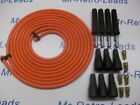 Orange 8MM Performance Kit Câble Allumage Pour 4 Cly 3 Mètres KIT CAR Qualité