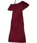 Ralph Lauren Womens Overlay Gown Maxi Dress, Purple, 10