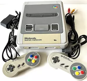 Nintendo Super Famicom Console Bundle + OEM Controller Japan Import - Tested! - Picture 1 of 14