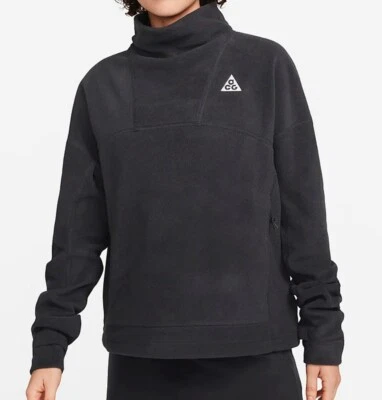 NIKE ACG Wolf Tree Pullover Sweater Top Carbon Dark Grey Womens Large NEW - Image 1 of 4