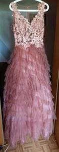 Brautkleid Hochzeitskleid Ballkleid Größe 38/40 mit Spitze - ärmellos - Bild 1 von 2