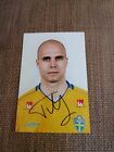 Teddy Lucic Autogramm Bayer Leverkusen Leeds Original Signiert Em Foto Schweden