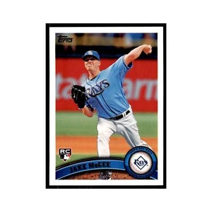 2011 Topps Jake McGee RC Baseball Cards #268 - Picture 1 of 3