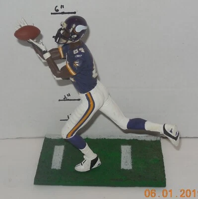Figura de acción McFarlane NFL Serie 1 Randy Moss muy buena condición Minnesota Vikings Foto 1 de 4