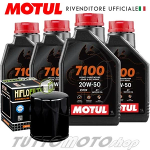 Tagliando HARLEY DAVIDSON VRSCA V-Rod 2002 2003 2004 2005 2006 Motul 7100 Filtro - Foto 1 di 5