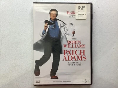 Patch Adams DVD 1999 Factory Sealed PG-13  Robin Williams Monica Potter - Image 1 of 3