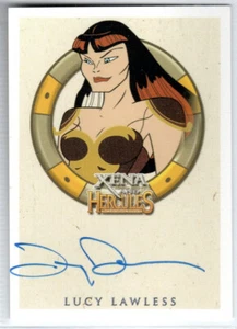 XENA HERCULES ANIMATED MOVIE LUCY LAWLESS AS XENA AUTOGRAPH VERY LIMITED RARE - Picture 1 of 2