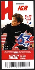 NEW 2023 Quebec Pee-Wee Tournament Hockey Ticket Stub !!!