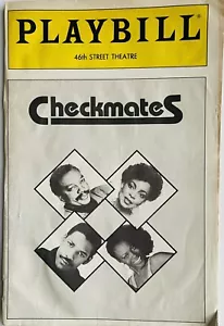 Checkmates- Broadway Playbill - Jul 1988 - Ruby Dee, Denzel Washington - Picture 1 of 3