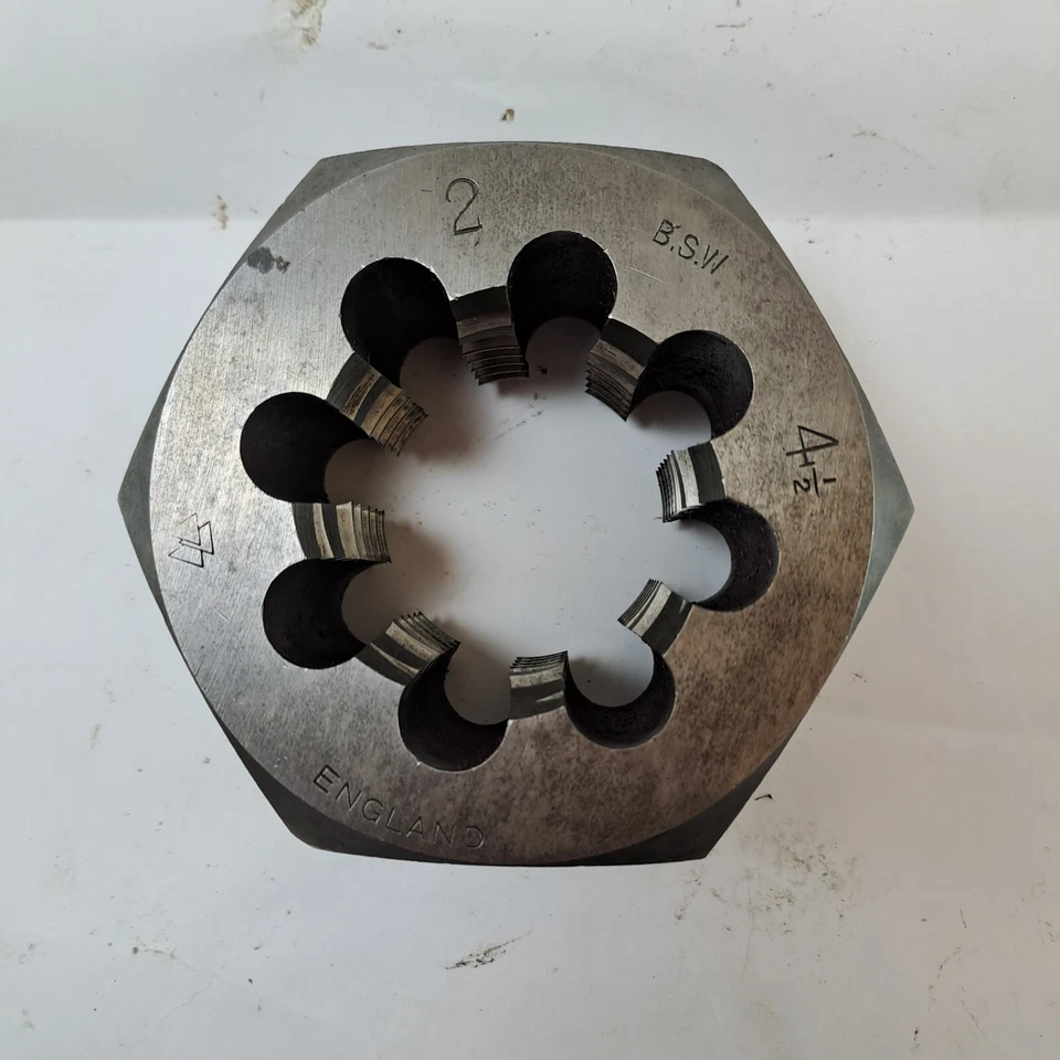 2” X 4.1/2" TPI BSW Die Nut Chaser - Image 1 of 4