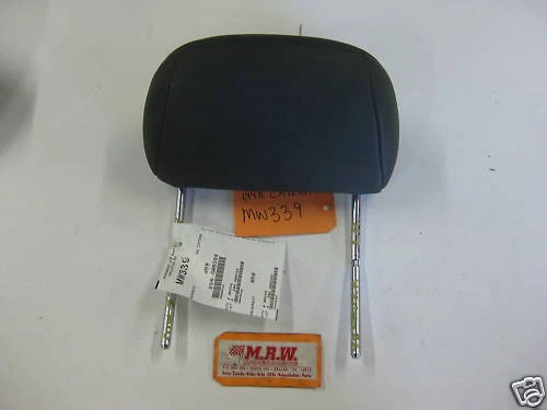 97-01 CATERA ASIENTO TRASERO REPOSACABEZAS REPOSACABEZAS NEGRO COCHE CUERO VINILO LATERAL Foto 1 de 1