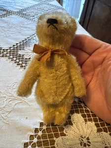 Antiker Steiff Teddy Bär  blond 50er  jahre  ca. 14,5 cm groß! - Bild 1 von 11