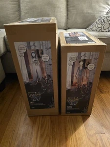 Corpse Bride 20th Anniversary Emily & Victor Animatronic set di 2 nuovi - Foto 1 di 15