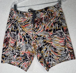 Saxx Betawave 2N1 Boardshorts Größe 30 Ballpark Hängematte wie Tasche Boardie 17 Zoll - Bild 1 von 10