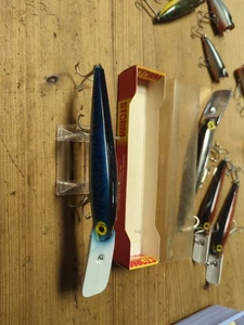 Storm Big Mac DR44 Blue Mackerel Rare Old Slide Box Pre Rapala Crankbait Lure NI - Picture 1 of 5