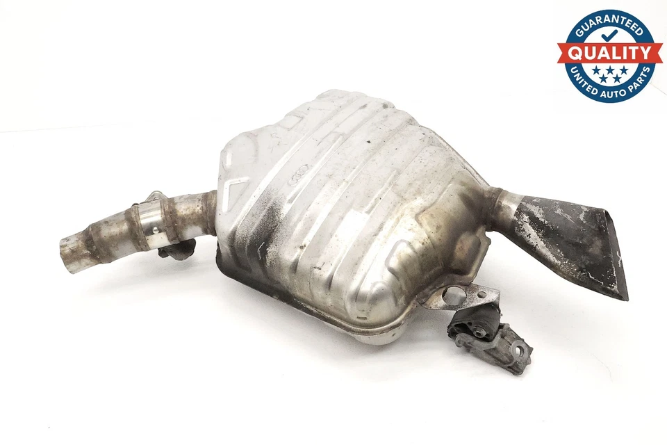 2016-2018 AUDI A6 QUATTRO C7 2.0L L4 REAR LEFT SIDE EXHAUST PIPE MUFFLER OEM Foto 1 de 4