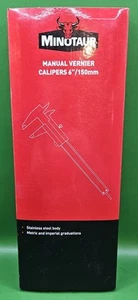 Minotaur Manual Vernier Calipers 6"/150mm Brand New  - Picture 1 of 2