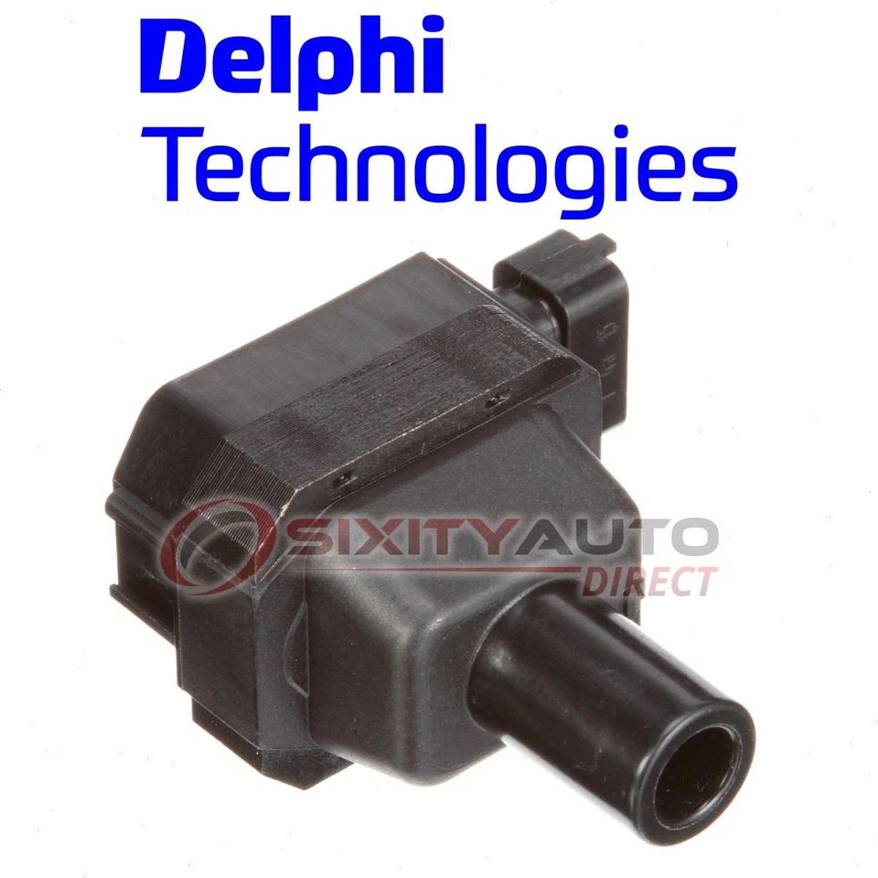 Delphi Ignition Coil for 1996-1999 Mercedes-Benz S600 6.0L V12 Wire Boot ga Foto 1 de 4