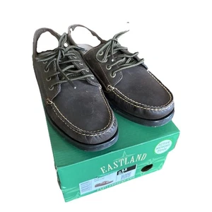 Eastland Falmouth  Bomber Brown Woman’s 9.5  - Picture 1 of 14