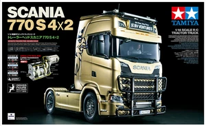 Tamiya RC Scania 770S 4x2 Tractor Truck Item #56379 - FULL KIT inc Radio, MFC-03 - Picture 1 of 24