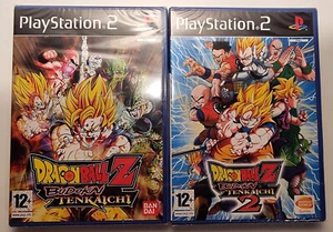 Dragon Ball Z Budokai Tenkaichi 1 + 2 – PS2 | Factory Sealed | Black Label | PAL - Picture 1 of 5