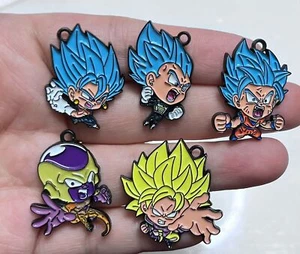 10pcs Cartoon anime Enamel Metal Charms Pendants Diy key Jewelry Making - Bild 1 von 1