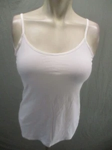 Top cami donna Felina taglia M bianco elasticizzato schiena aperta leggero aderente 178 - Foto 1 di 8