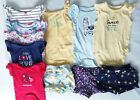 Bundle 10 items bodysuits and shorts Summer baby girls CARTERS 18 Months
