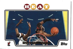 2008-09 Topps Gold Foil Dwyane Wade