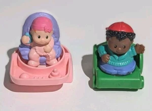 Little People Figures & Toys Bundle Fisher Price (Wheelchair & High Chair) - Picture 1 of 4