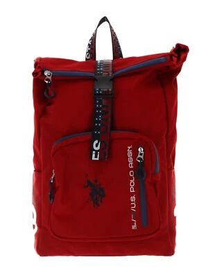U.S. POLO ASSN. mochila Bozeman Backpack with Flap Red - Imagen 1 de 4