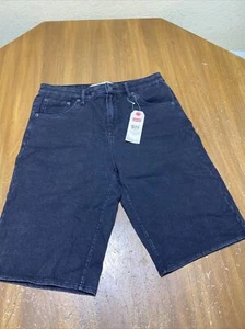 Levis 511 Slim Fit Shorts Cut Off Black Sz 13-15 yrs XL - Picture 1 of 10