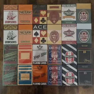 Serie Kings Wild Table Players 2023 nuevas cartas Jackson Robinson baraja KWP - Imagen 1 de 71