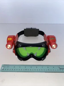 Vintage Power Rangers Wild Force Googles Head Gear Lights Bio Battle - Picture 1 of 10