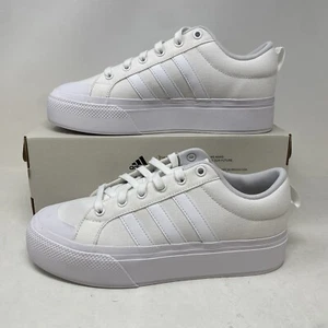 Wmns Adidas Bravada 2.0 Platform Comfy Casual Shoes / White / IE2309  / Size 9 - Picture 1 of 6