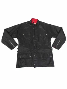 Chaqueta de moto vintage de cuero TT talla grande - Imagen 1 de 9