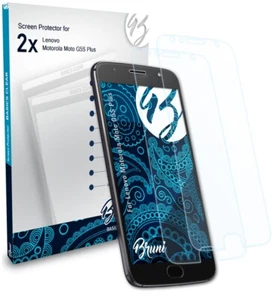Bruni 2x Protective Film for Lenovo Motorola Moto G5S Plus Screen Protector - Picture 1 of 4